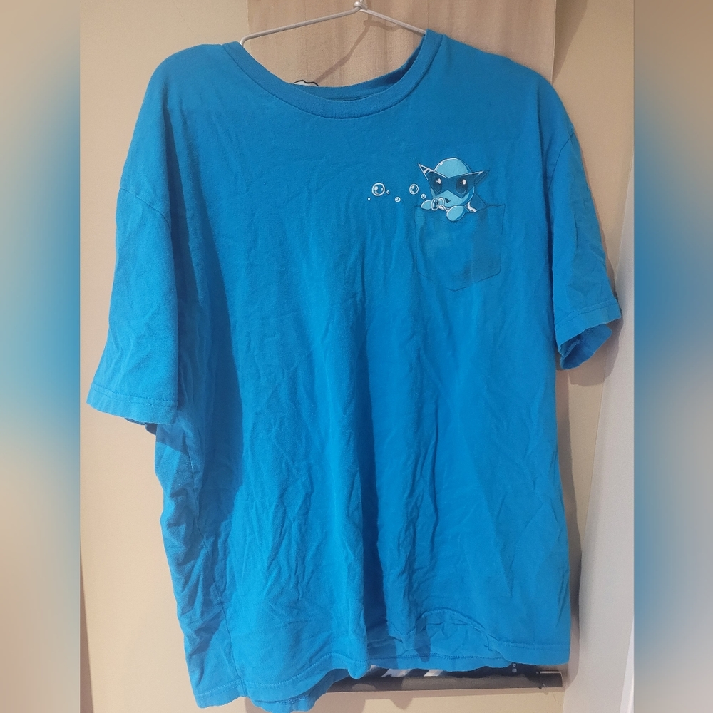 Teeturtle pokemon squirtle tshirt